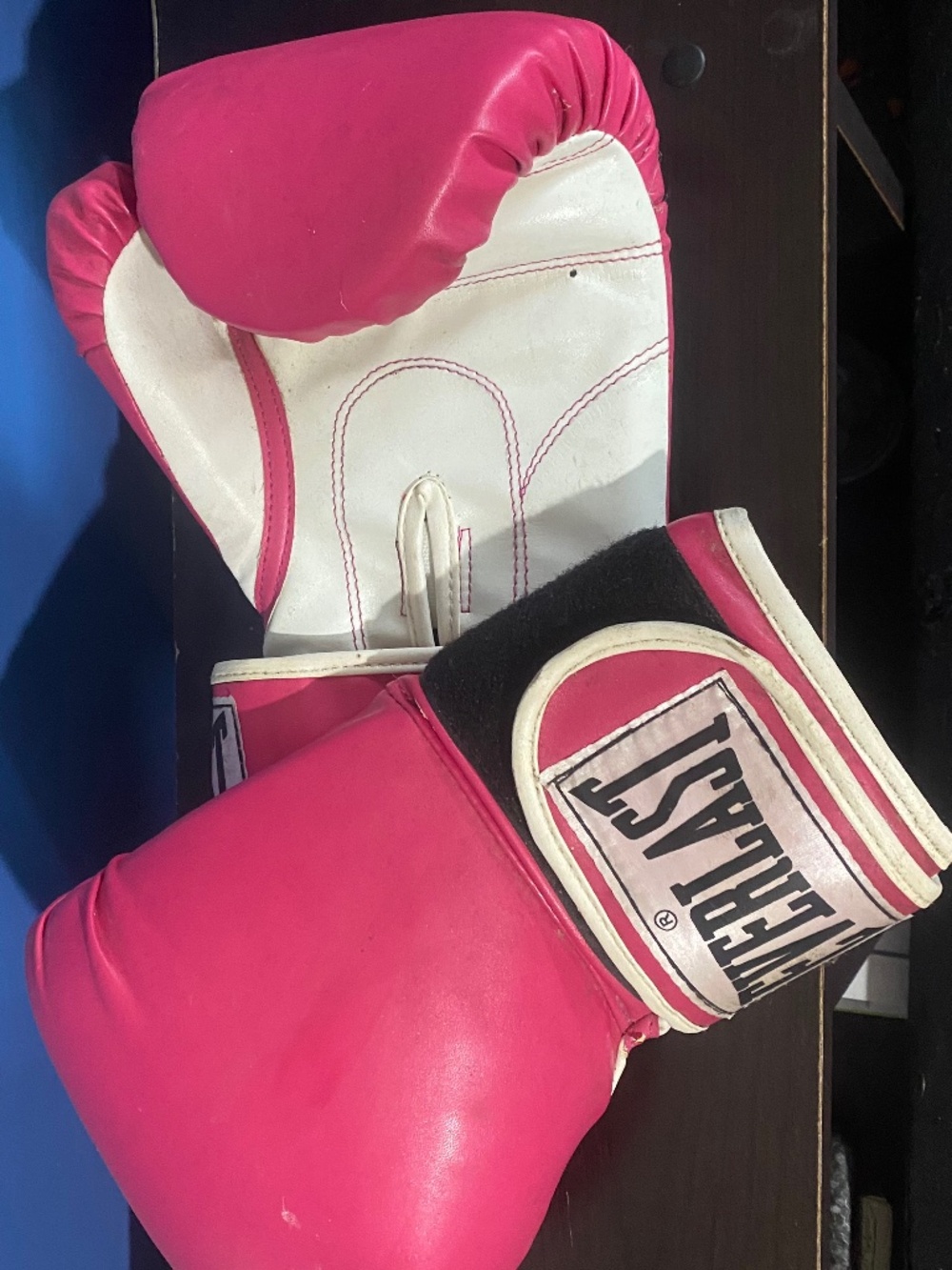 Pink Everlast Boxing Gloves